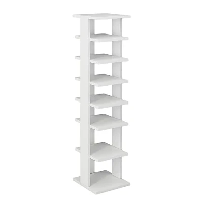 Immagine di Oskar Store Scarpiera Timo, Bianco, 26.7 x 110 cm