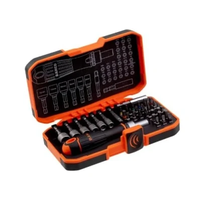 Immagine di Bahco 59/S36BCR Kit inserti 36 parti Taglio, Croce Phillips, Pozidriv, Esagonale, Esalobo Esterno (TX)