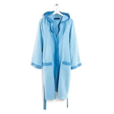 Immagine di Caleffi Accappatoio Uomo Donna Microfibra Morbido Leggero Assorbente Rapida Asciugatura, Cappuccio Tasche Cintura con Passanti e Gancio + Bag Coordinata