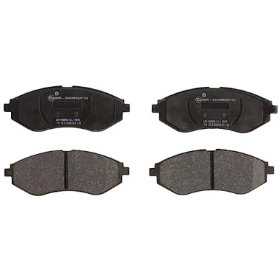 Immagine di DELPHI LP1895 Kit pastiglie freno con segnalatore acustico usura lamierino anticigolío senza accessori CHEVROLET: Aveo / Kalos Hatchback