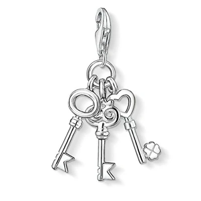 Immagine di Thomas Sabo Ciondolo da Donna Argento 925, Triple Keys Charm