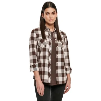 Immagine di Urban Classics Camicia, Donna, Taglia: Medium, Pink brown