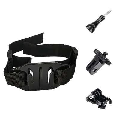 Immagine di Higatful Supporto per casco ventilato Insta360 One X2 X R, GoPro Hero Series e DJI OSMO Action 2 Camera