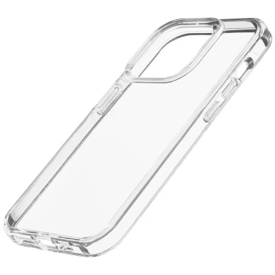 Immagine di Cellularline Become Eco Case Backcover per cellulare Apple iPhone 15 Pro Max Trasparente Carica induttiva