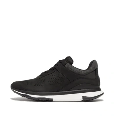 Immagine di Fitflop Vitamina Ffx Perf Nubuck Sneakers Sportive, Scarpa Donna, Nero, 39 EU