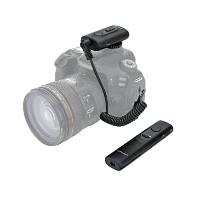 Immagine di PROfezzion 165ft Telecomando Senza Fili di Scatto per Canon EOS R7 R10 R RP R6 Mark II 90D 80D 70D 60D 77D 2000D 1300D 850D 800D 760D 750D 700D 650D 600D 550D 250D 200D 100D M6 M5 e Altro