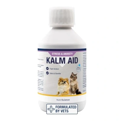 Immagine di ProDen PlaqueOff NutriScience Kalmaid, Integratore Calmante, Confezione da 250 ml, per Cani e Gatti