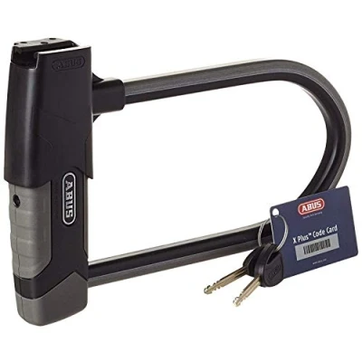Immagine di ABUS U Lock Granit XPlus 540 Attacco Eazy KF Lucchetto per Bicicletta con grillo parabolico Forte Livello di Sicurezza 15 Nero Altezza 230 mm