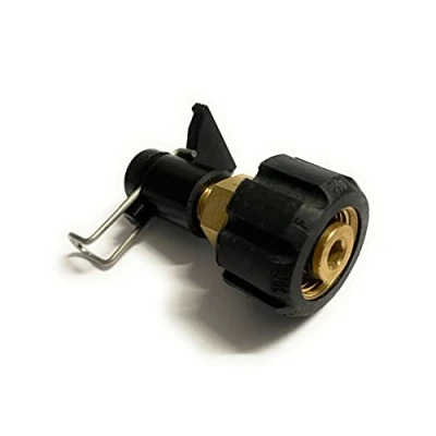 Immagine di M&amp;M Smartek Adattatore ad alta pressione per tubo maschio/convertitore idropulitrice compatibile con/come con M22 IG (opzione C Patriot &amp; IG)