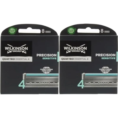 Immagine di Wilkinson Sword lame di rasoio Sensitive Quattro Titanium x 16