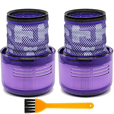Immagine di Filtri di ricambio per aspirapolvere Dyson V11 senza fili, Torque Drive Animal Complete Extra, V15 Detect e SV14, filtro Hepa lavabile riutilizzabile n. 970013 02