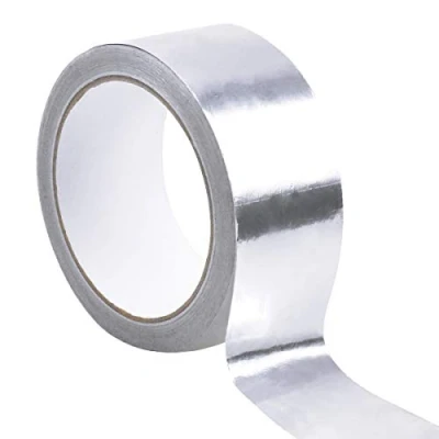 Immagine di Nastro Adesivo in Alluminio, Alluminio di Tenuta, Sigillante Butilica, riparazione, Resistente al Calore, per Riparare,Isolare, Sigillare e Proteggere, 50 mm x 20 m