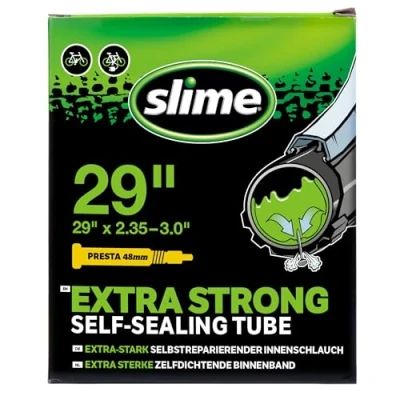 Immagine di Slime 30101 Camera d&#039;Aria per Bici con Sigillante Antiforatura, Autosigillante, Prevenire e Riparare, Valvola Presta, 29 x 2.35 3.0