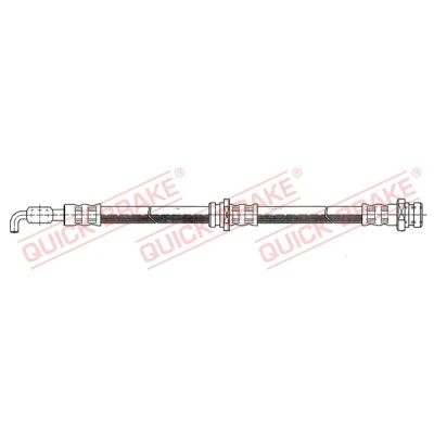 Immagine di QUICK BRAKE 58.912 Tubi Freno 410mm con filettatura interna