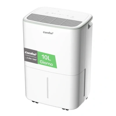 Immagine di COMFEE&#039; Deumidificatore Casa Muffa 10L/24h, Adatto fino a 16㎡, Filtro Lavabile, Ruote Piroettanti, R290, CDDOE 10DEN7 QA3