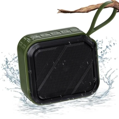 Immagine di JYX Cassa Bluetooth Portatile Potente, Altoparlante 5.0 Accoppiamento TWS, 24 ore Distanza di Connessione 15m, Supporta disco U, scheda TF, AUX YH