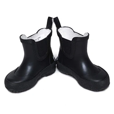 Immagine di CeLaVi Basic Wellies Short, Barca da Pioggia Unisex Bambini, Nero, 22 EU