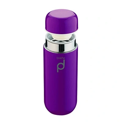 Immagine di Grunwerg HCF 200PU Thermos isolato sottovuoto, in acciaio inox, viola, 200 ml
