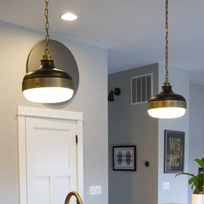 Immagine di FEISS Lampada a sospensione Cadence in stile industriale