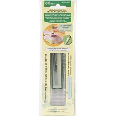 Immagine di Clover Felting Needle Tool Refill Fine Weight 5/Pkg