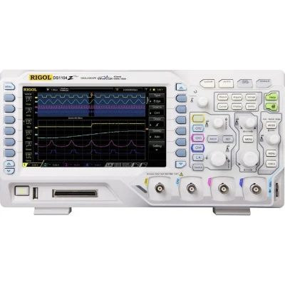 Immagine di Oscilloscopio digitale Rigol DS1104Z Plus 100 MHz 4 canali 1 Gsa/s 6 Mpts 8 Bit Memoria (DSO)
