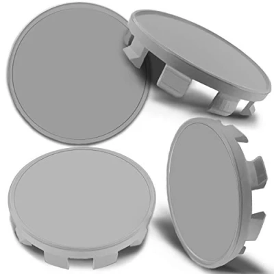 Immagine di Biomar Labs 4 x 68mm Coprimozzo Copricerchi Tappi Ruote Cerchi in Lega Compatibile con BMW № 36136783536 Grigio CBS 0