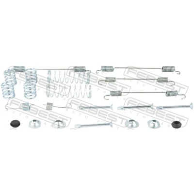 Immagine di FEBEST 0204 D10R Kit accessori, Ganasce freno stazionamento