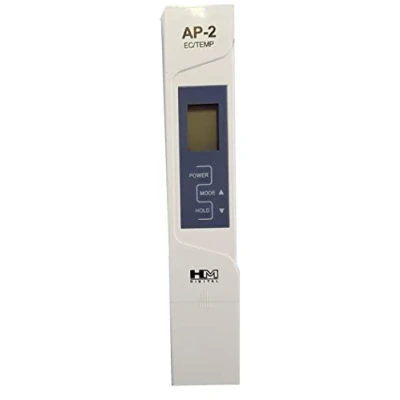 Immagine di HM Digital AP 2 Originale Misuratore Professionale, Tester per l&#039;acqua Combo Meter EC/TEMP µS &amp; C