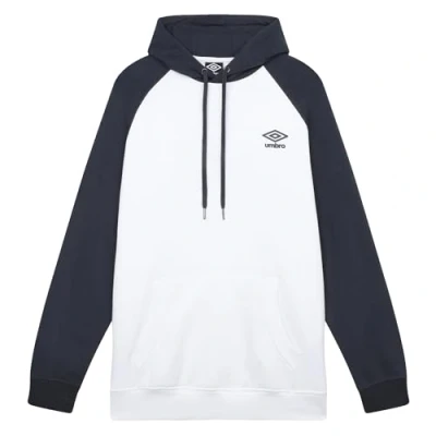 Immagine di Umbro CORE Raglan Felpa in pile, Uomo, Taglia: Large, White collegiate blue