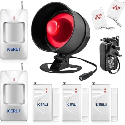 Immagine di Kerui, kit con sistema di allarme fai da te