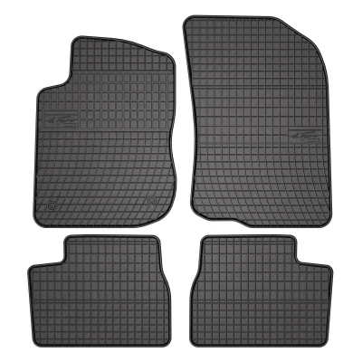 Immagine di FROGUM 0640 Set tappetino Gomma anteriore e posteriore 4 nero Su misura PEUGEOT: 2008 Station Wagon, 208 I Hatchback