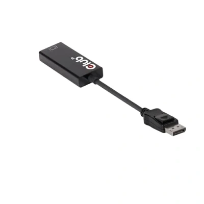 Immagine di club3D CAC 2070 DisplayPort Adattatore [1x Spina 1x Presa HDMI] Nero