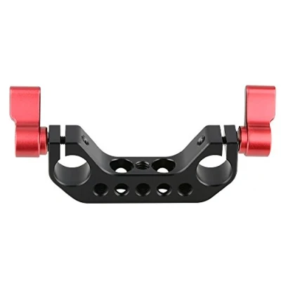Immagine di CAMVATE 15 mm Morsetto con 1/4&quot; 20 Filetto per DLSR Camera Rig Cage Baseplate(Rosso)