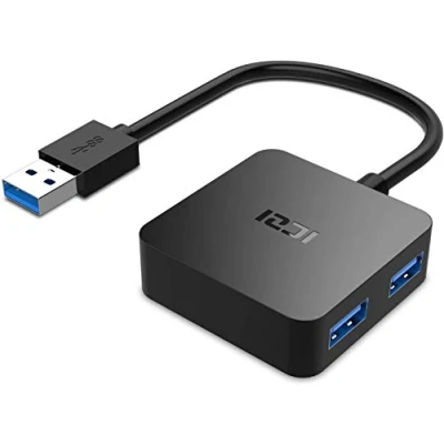 Immagine di ICZI USB 3.0 Hub, 4 Porte Splitter Multiporta per Latpot, MacBook PRO, Surface, Computer Portatili