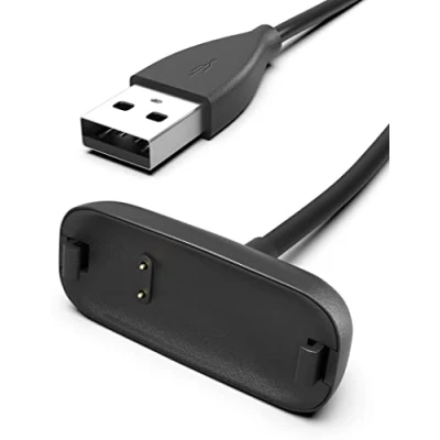 Immagine di Sinoacc Caricatore Compatibile con Fitbit Inspire 2 / Ace 3 USB Caricabatterie Cavo di Ricarica 3,3ft 100cm (Non per 3)