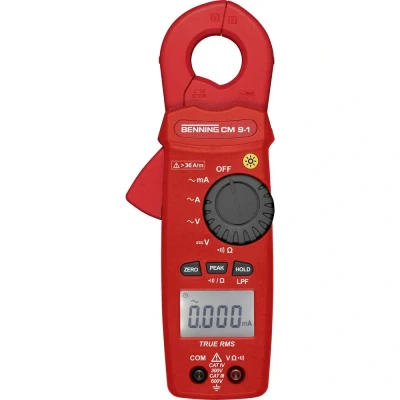 Immagine di Benning CM 9 1 Pinza amperometrica digitale CAT IV 300 V Display (Counts): 6000
