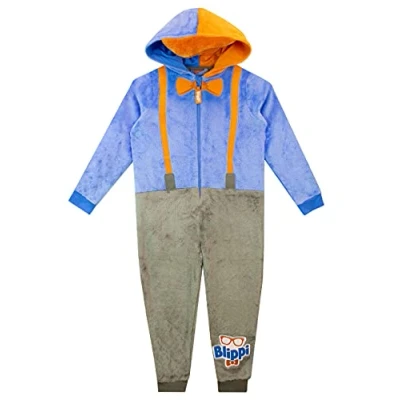 Immagine di Blippi Onesie per Ragazzi Multicolore 3 4 Anni