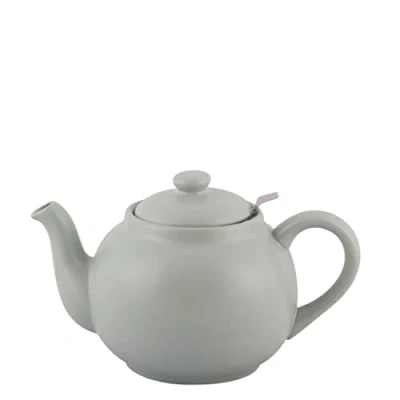 Immagine di PLINT Simple &amp; Stylish Ceramic Teapot, Globe TeaPot with Stainless Steel Strainer, for 6 8 Cups, 1500ml Flowering Tea Pot, Blooming Tea, Leaf Color