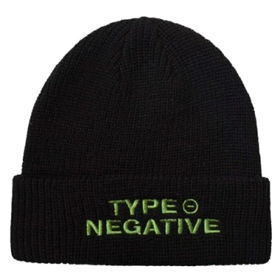Immagine di Rock Off officially licensed products Type O Negative Text Band Logo Beanie Hat Size One