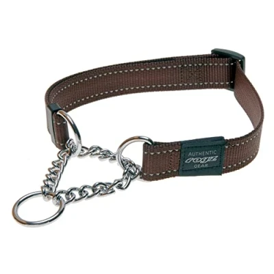 Immagine di Rogz Utility Extra Large 2,5 cm Reflective Lumberjack Obedience Half Check Collare