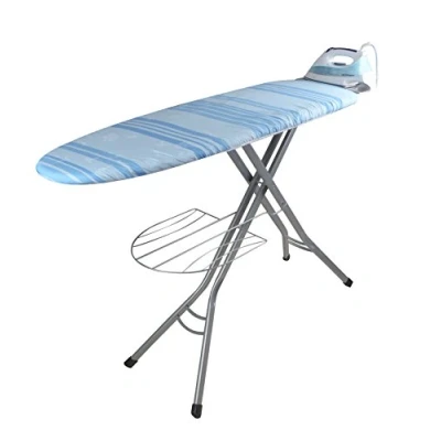 Immagine di Orbegozo TP3000 ASSE da Stiro, Realizzato in Rete di Acciaio, Rivestimento Cotone, Supporto per Centri Stiratura, Nero, 122 X 38 cm