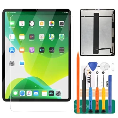 Immagine di Per iPad Pro 12.9 2020 4 Schermo di Ricambio A2069 A2232 A2233 A2229 Display LCD Touch Digitizer Panel Sensor Kit Lenti in Vetro (Nero Originale)