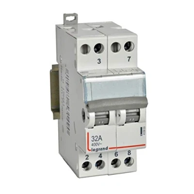 Immagine di Interruttore Deviatore doppio 2 contatti 32 ampere Legrand CX3
