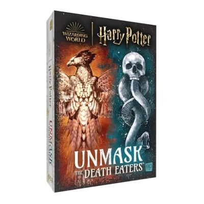 Immagine di USAopoly Harry Potter: Unmask The Death Eaters Board Game Engaging Social Deduction Set in Wizarding World of Potter Hidden Roles &amp; Bluffing Ages 11 and up; 4 8 Players