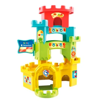 Immagine di Clementoni Castello cucù Scivola Giù Does Not Apply Italia Gioco per Bambini, Multicolore, 3, 17226