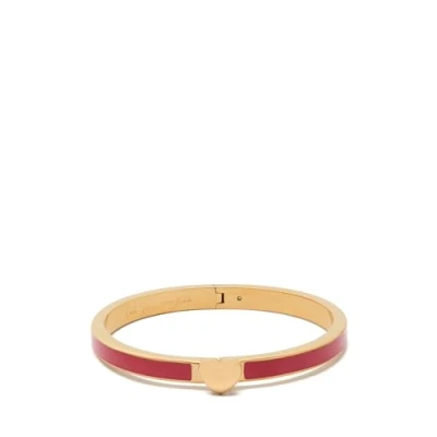 Immagine di kate spade new york Heart YOU Hinged Bangle Bracciale, Donna, Taglia: One Size, Red