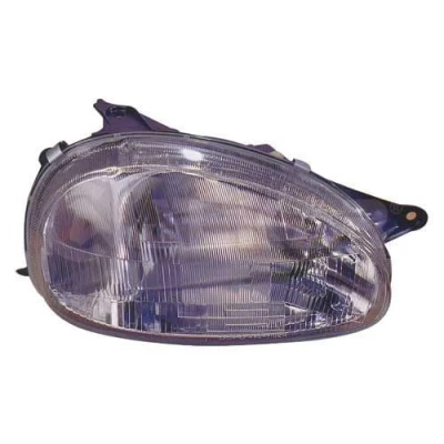 Immagine di ABAKUS 442 1102R LD EM fari Dx H4 senza motore regolazione assetto P43t OPEL: Corsa B Hatchback, Combo Van