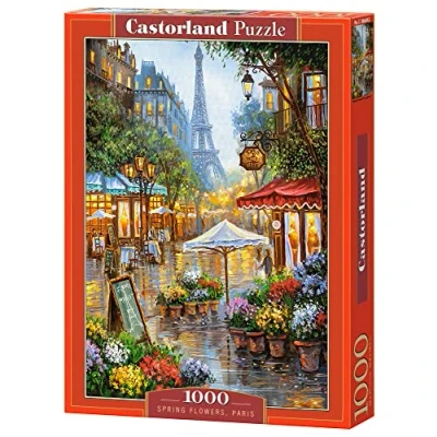 Immagine di Castorland Puzzle 1000 pz Fiori di primavera, Parigi, Multicolore, C 103669 2