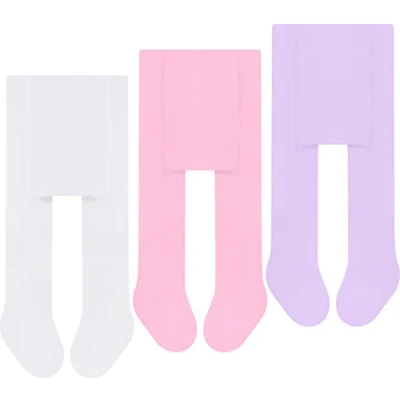 Immagine di L&amp;K II Confezione da 3 collant per bambini neonate e ragazzi in maglia multicolore 2766A 74 80