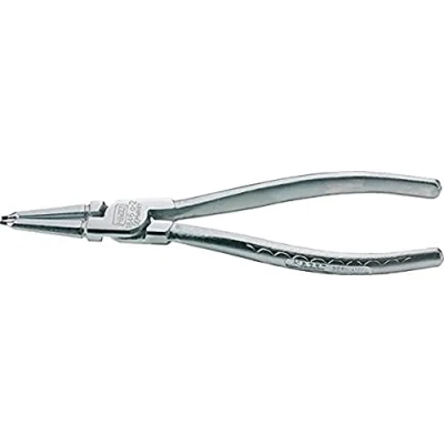 Immagine di Pinza per Anelli di sicurezza Adatto (Pinze anelli) interni 8 13 mm Forma della punta dritta Hazet 1846A 0